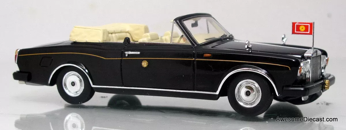 1993 Rolls-Royce Corniche III Convertible - Japanese Imperial 1:43 Diecast Model by TSM