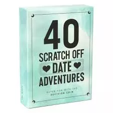 40 scratch off date adventures - Couples Card Game