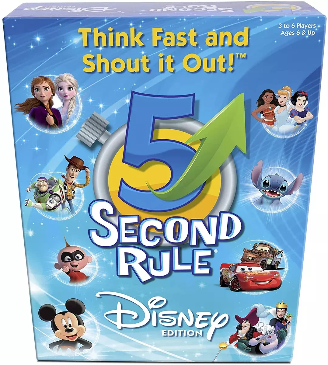 5 Second Rule Disney Edition Game