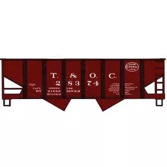 Accurail HO 2438 USRA Twin Hopper Kit, Toledo And Ohio Central #28374