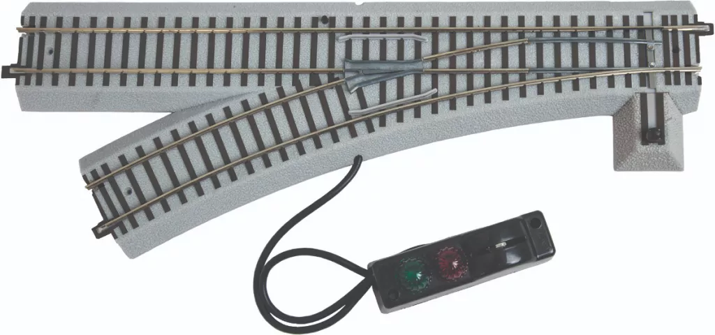 American Flyer 49885 S FasTrack R27 Command / Remote Control Switch (Left Hand)