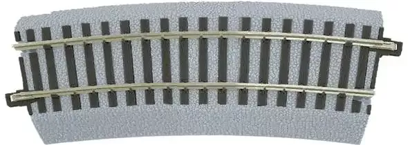 American Flyer 6-49892 FasTrack R27 Half Curve