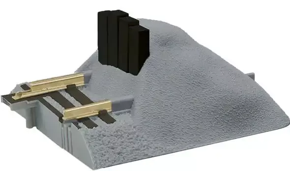 American Flyer 6-49893 S FasTrack Earthen Bumper