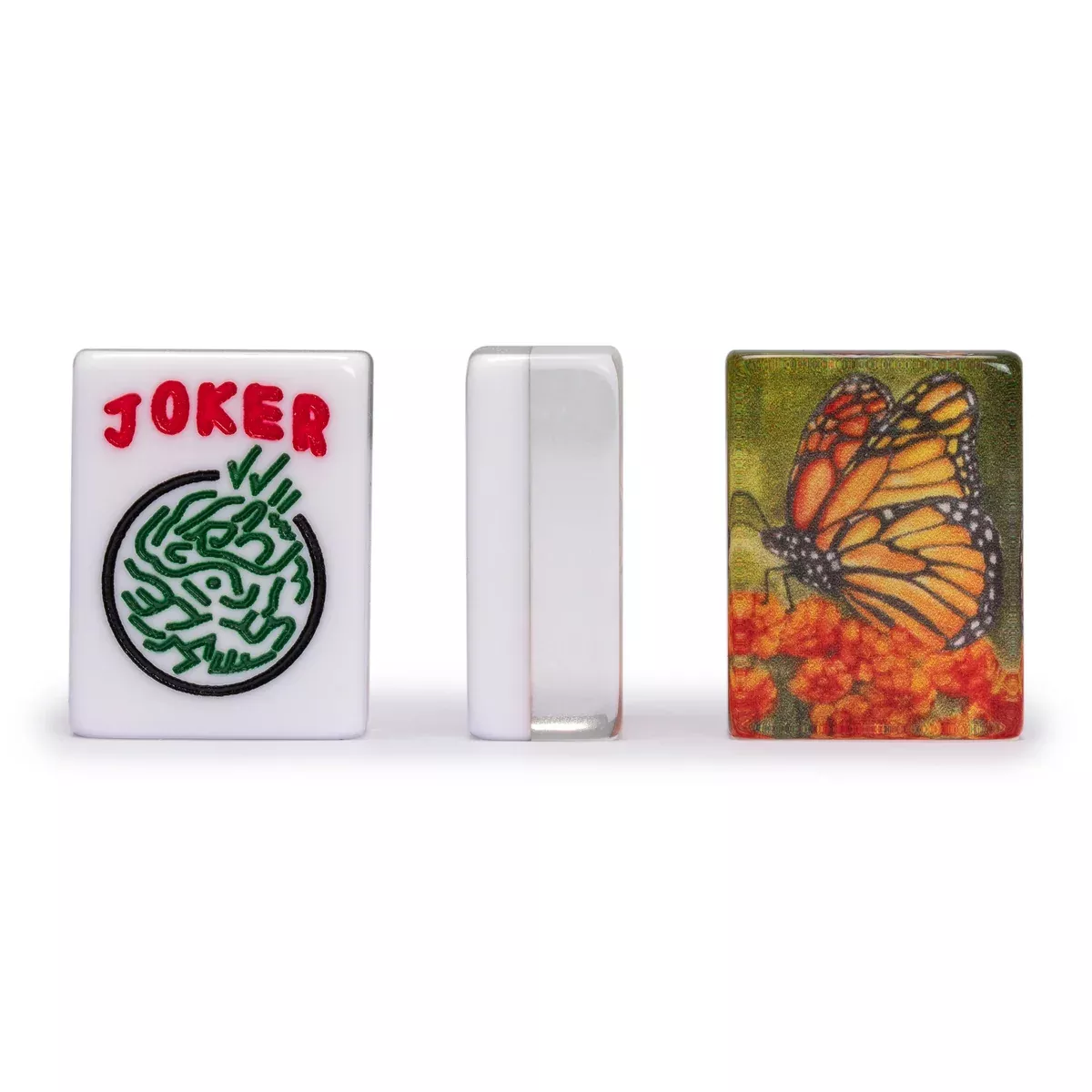 American Mahjong Set of 166 Tiles - "Papillon"