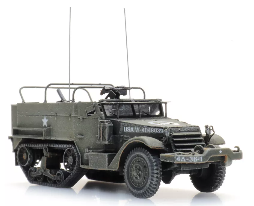 Artitec 6870438HO US M4A1 halftrack 81mm mortar