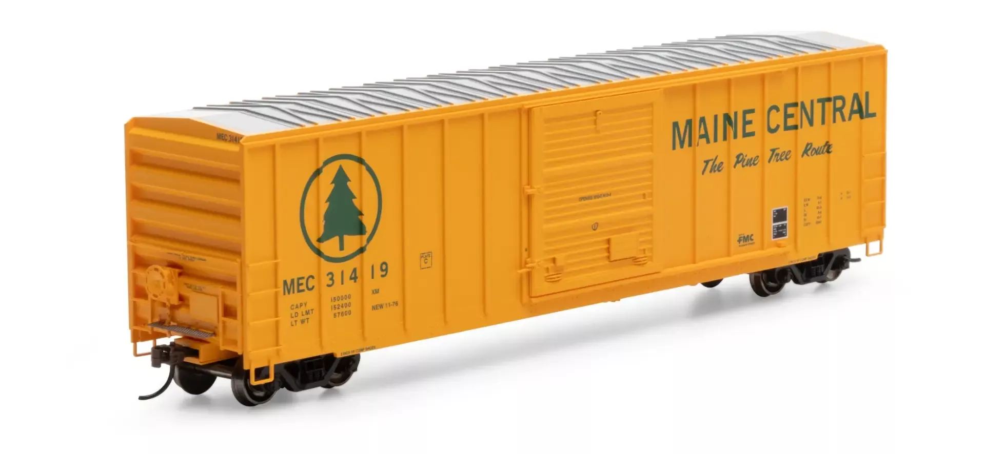 Athearn 18690 HO 50ft FMC 5347 Boxcar Maine Central #31419