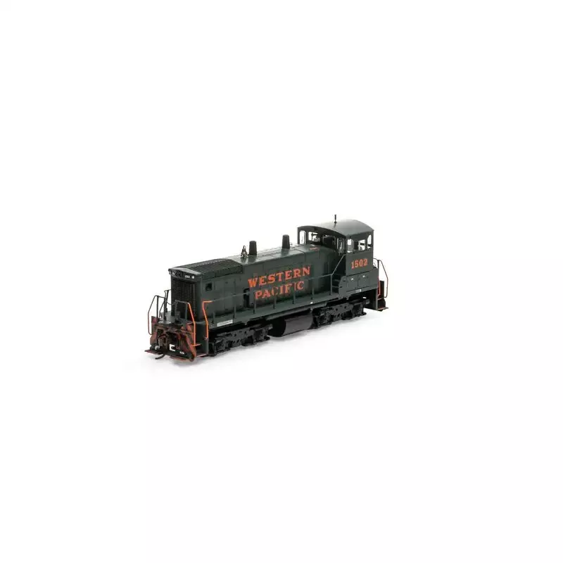 Athearn 28755 SW1500 Switcher DCC & Sound, Western Pacific #1503
