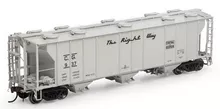 Athearn Genesis 73601 Central of Georgia PS-2 2893 3-Bay Covered Hopper #937 HO