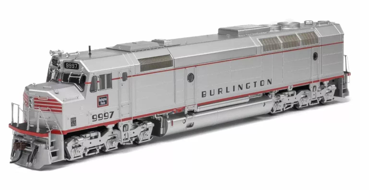 Athearn Genesis ATHG18288 HO Scale - FP45 Locomotive DC/Silent CB&Q #9997