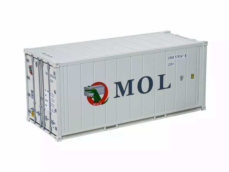 Atlas 3002592-5 MITSUI O.S.K 20' Refrigerated Container #CRXU 529512 limited O Scale NEW