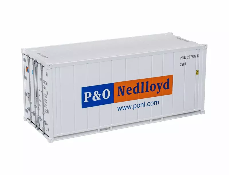 Atlas 3002593-5 P&O NEDLLOYD 20' Refrigerated Container #PONU 2974313 limited O Scale NEW