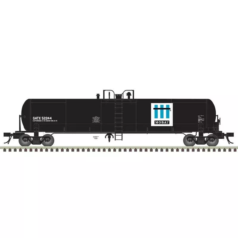 Atlas, 50006302, N Scale, GATX 20,000 Gallon Tack Car, Mobay Chemicals, #52444
