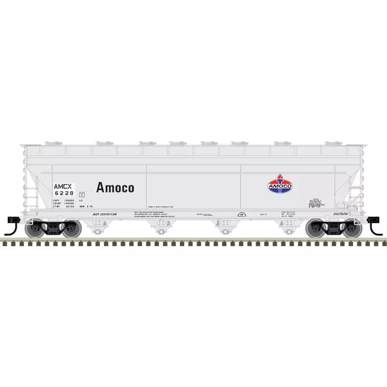 Atlas Master Plus, HO Scale, 20006904, 5250 Hopper, Amoco, #6228