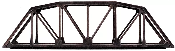 Atlas N Scale 2571 - Through Truss Bridge Kit with Code 80 Rail - Silver