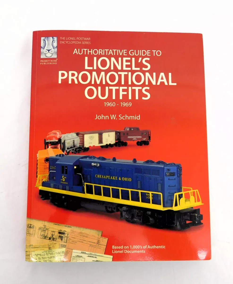 Authoritative Guide to Lionel's Promotional Outfits set 1960-1969 Reference Book