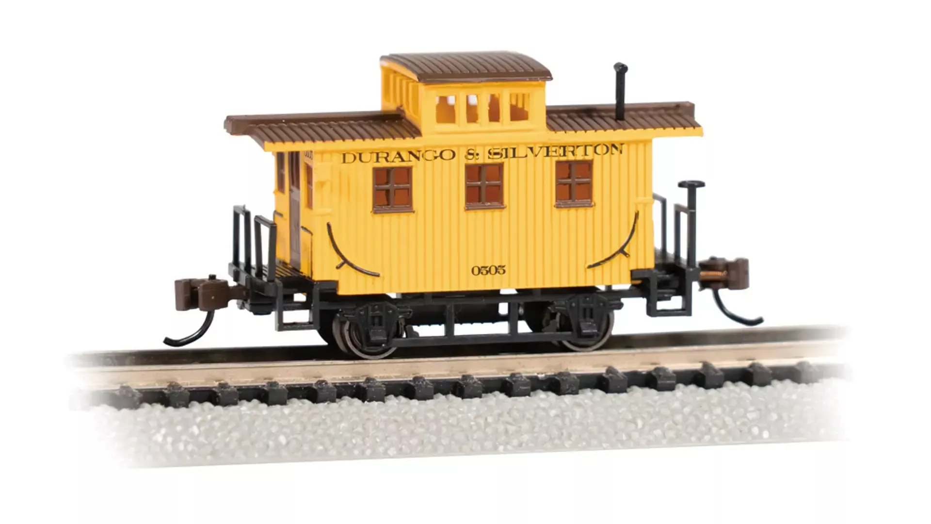 Bachmann 15757N Old Time Caboose - DURANGO & SILVERTON