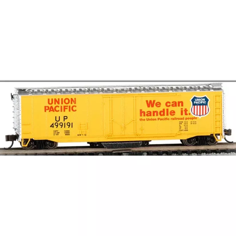 Bachmann 16366 N Track Cleaning 50' Plug-Door Boxcar Union Pacific #499191