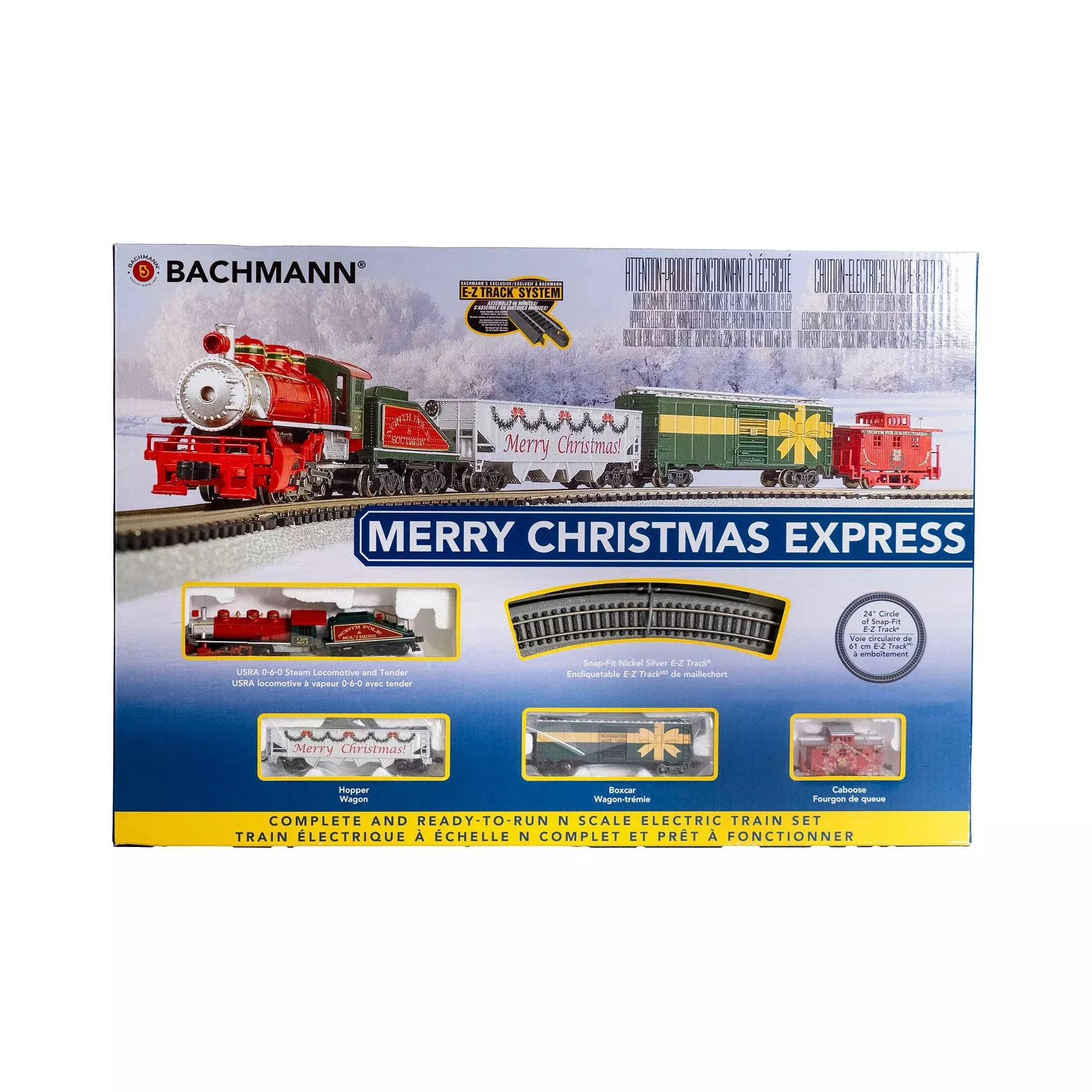 Bachmann, 24027, N Scale, Merry Christmas Express Train Set