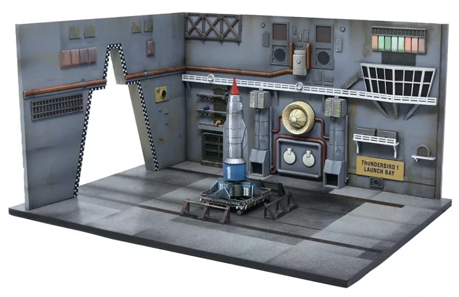 Bachmann AIP10009 Thunderbird 1 and Launch Bay Kit (1:350 Scale)