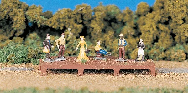 Bachmann HO 42335 Old West Figures (6)