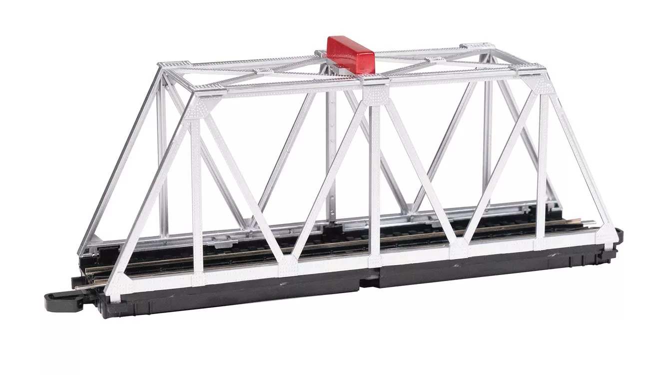 Bachmann N 44870 E-Z Track Blinking Bridge, Silver