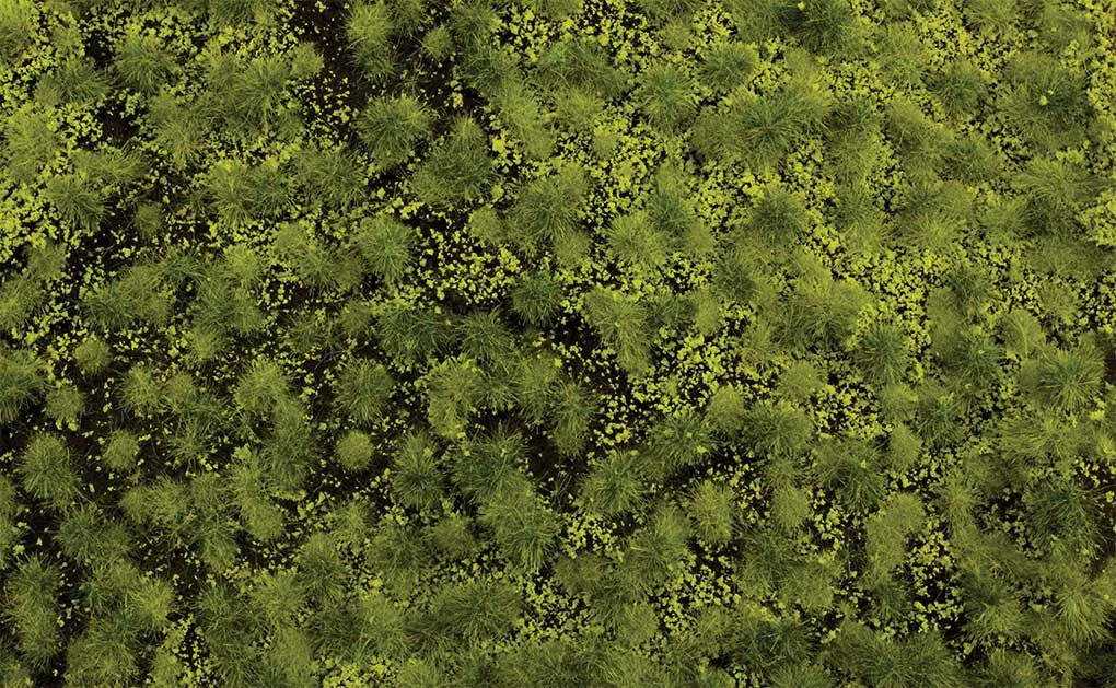 Bachmann SceneScapes 32921 Tufted Grass Mat, Light Green