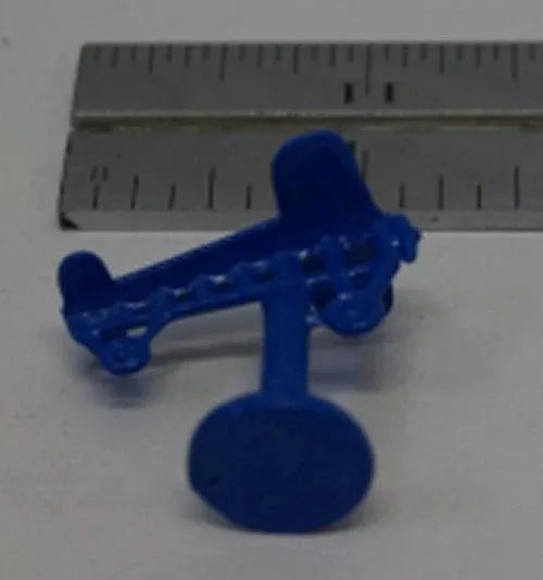Blue World Wide Game Piece :