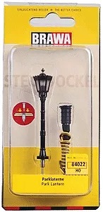 Brawa 84022 Pin Socket System Light, Single Park Lantern