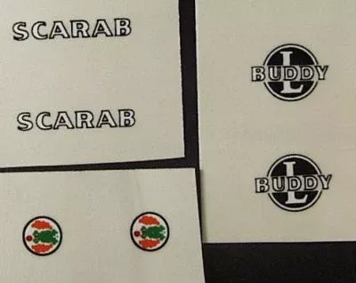 Buddy L Decal Set : Scarab