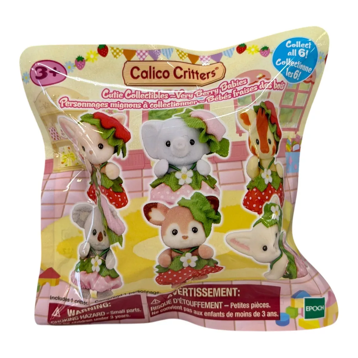 Calico Critters Cutie Collectibles Very Berry Babies