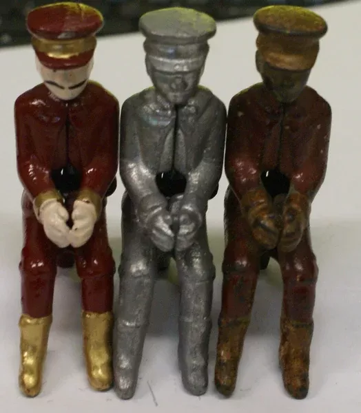Cast toy driver.Hill climbers etc.3-1/2"