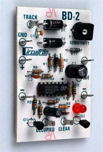 Circuitron 800-5502 BD-2 Block Occupancy Detector