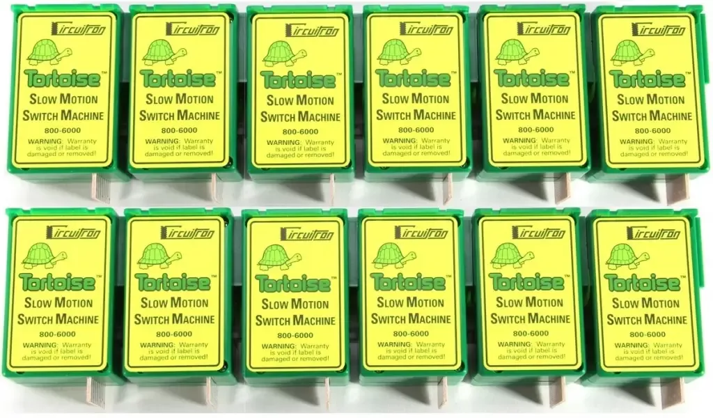 Circuitron 800-6012 HO Tortoise Switch Machines - 12 Pack