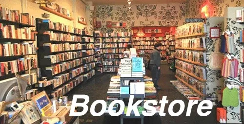 City Classics HO 1401 Picture Windows, Bookstore Interior