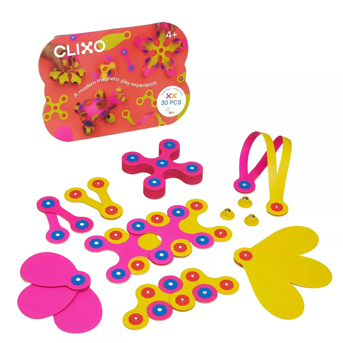 Clixo Crew Pack - Pink & Yellow
