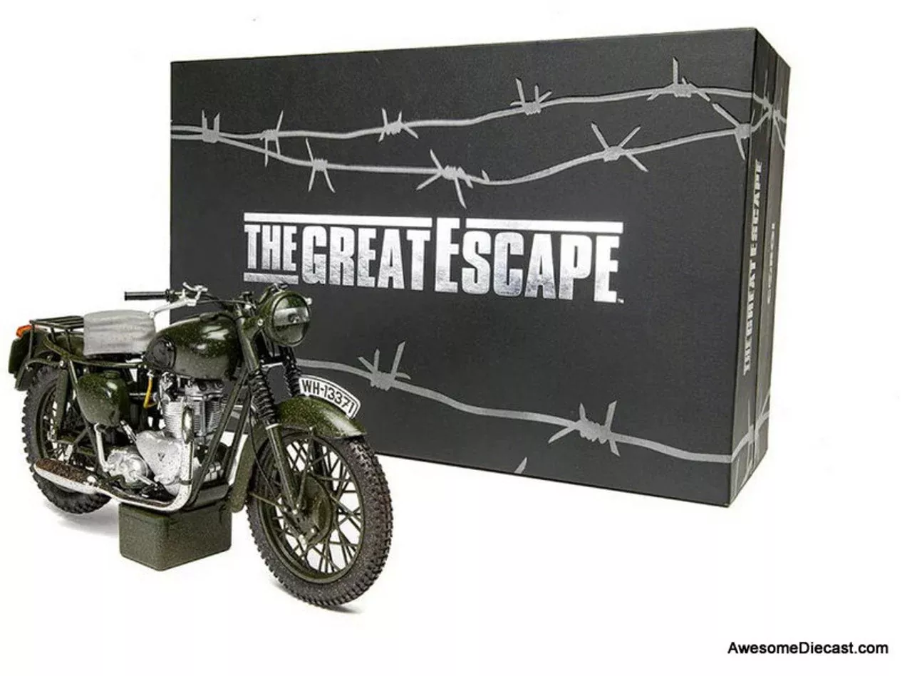Corgi 1:12 Triumph TR6 Trophy (Weathered): The Great Escape