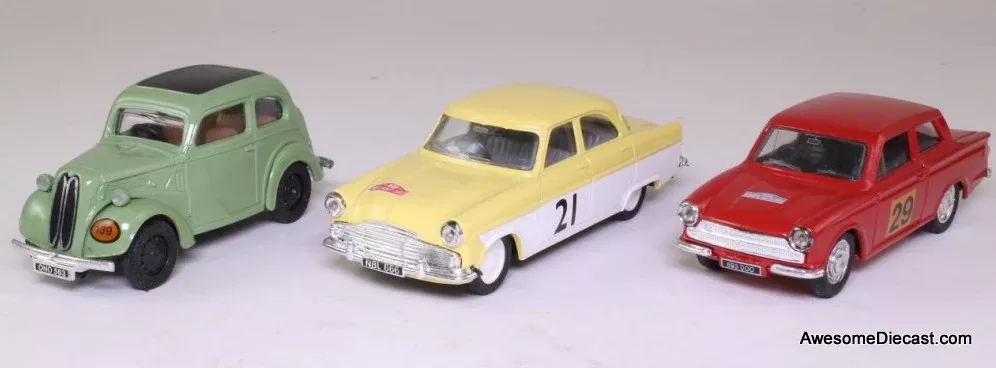 Corgi 1:43 Rallying With Ford 3 Car Set