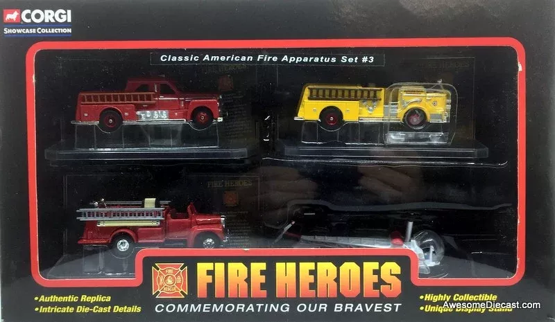 Corgi Classic American Fire Apparatus Set #3