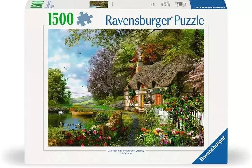 Country Cottage 1500 Piece Puzzle