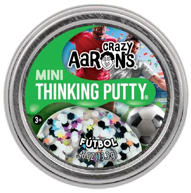 Crazy Aaron's 2" Tin - Futbol