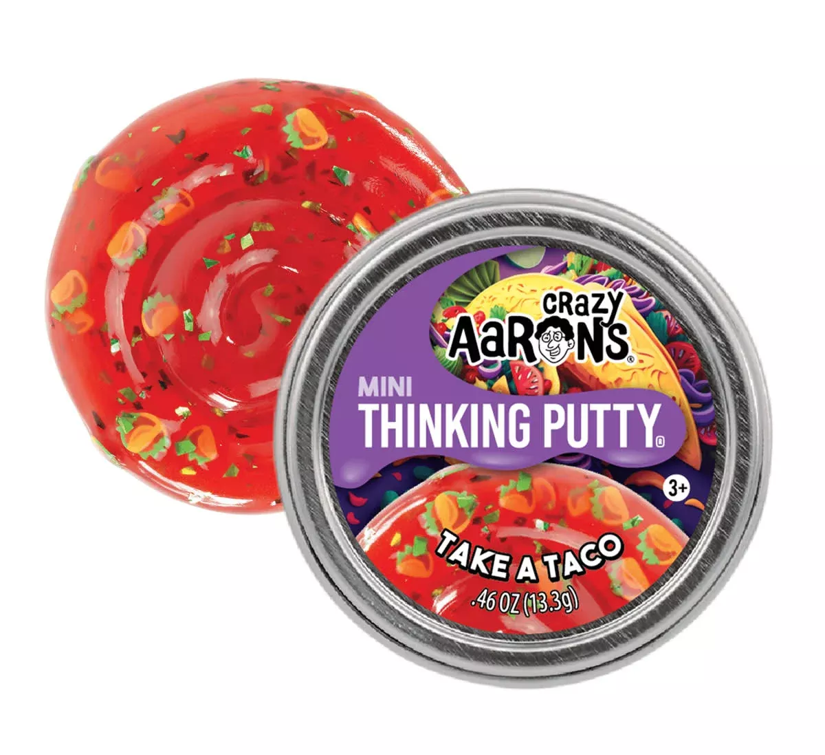 Crazy Aaron's 2" Tin - Take a Taco