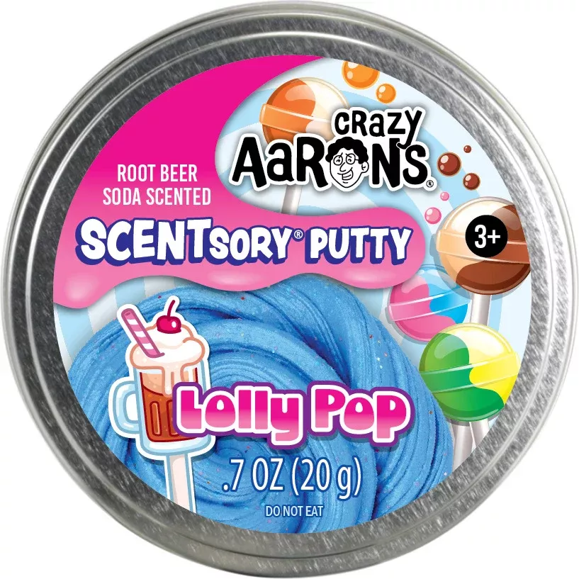 Crazy Aaron's Lolly Pop SCENTsory Thinking Putty