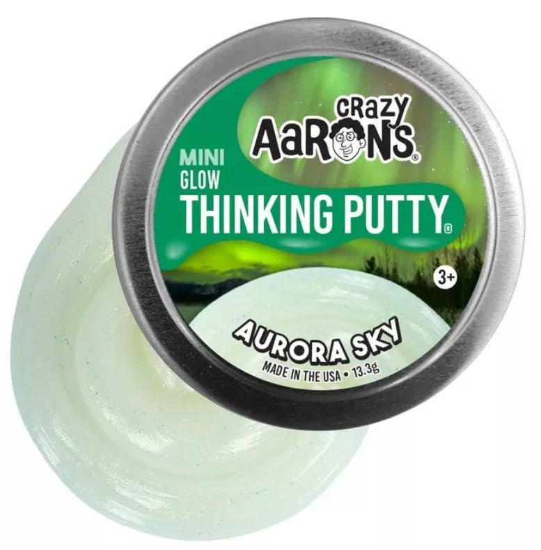 Crazy Aaron's Putty - 2" Tin - Aurora Sky