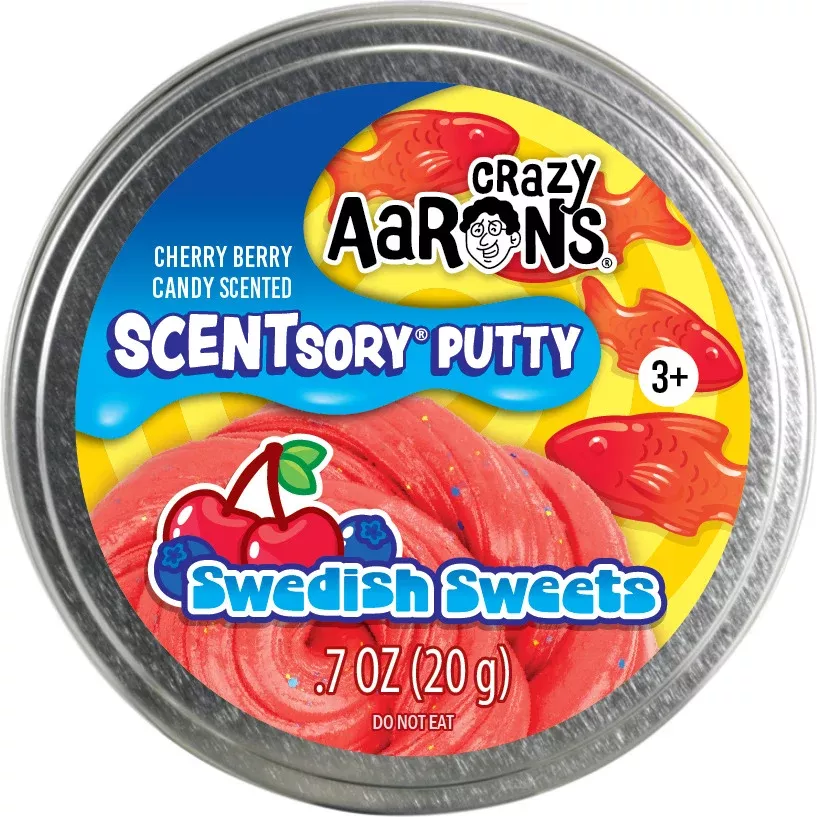 Crazy Aaron's SCENTsory Swedish Sweets Thinking Putty