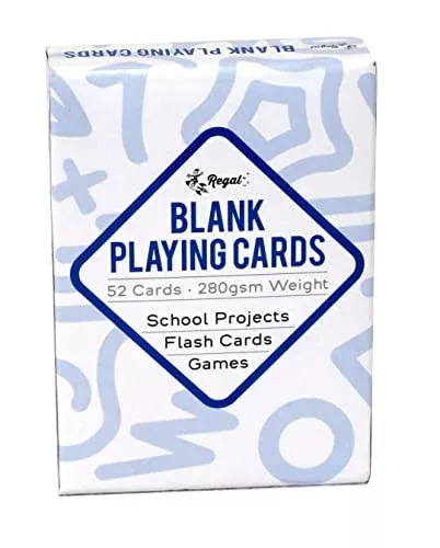 Customizable Blank Playing Cards