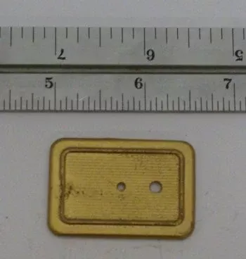 Deck Plate base for running light.