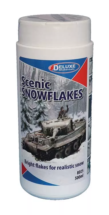Deluxe Materials BD25 Scenic Snowflakes, 16.9oz