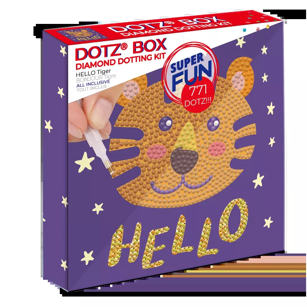Diamond Dotz Hello Tiger