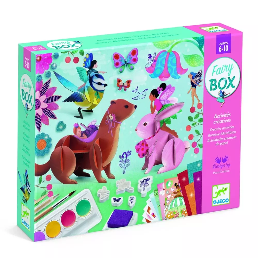 DJECO Fairy Box Multi-Activity Art Box