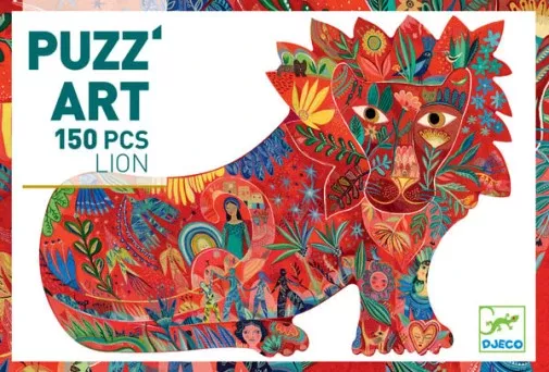 DJECO Puzz'Art Lion- 150 Pieces